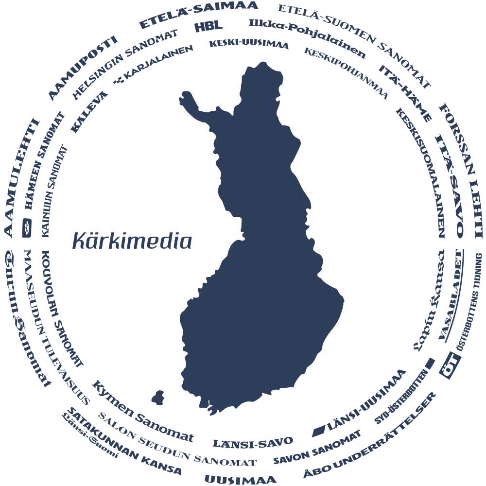 Kärkimedia kartta
